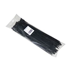 Ekström Serre-câbles 365 x 7.6 mm, noir, 100 pièces