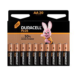 Duracell Batterie Plus Power AA, 20 Stück