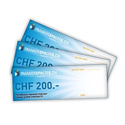 Gutschein für den Frankenspalter Onlineshop CHF 200.00