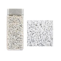 dameco Pierres décoratives 5-8mm, 500ml blanches