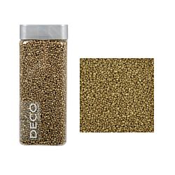 dameco Glitter Granulat 2-3mm, 550ml, weissgold silber