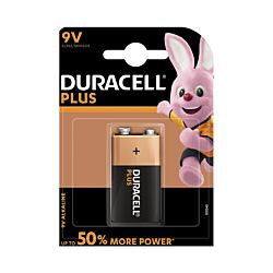 Duracell Plus Piles 9V 6LF22
