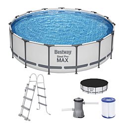 Bestway Pool Steel Pro MAX 457 x 107 cm mit Filterpumpe