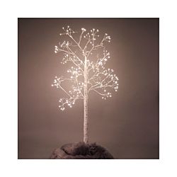 Dameco 90cm Outdoor LED Birken Baum Flower mit 120LED's