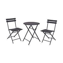 FS-STAR Set de meubles bistrot anthracite