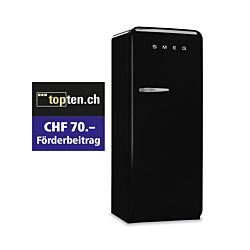 SMEG FAB28RBL5 Kühlschrank schwarz 50's Style