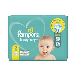 Pampers baby dry taille 2 à 37 pièces