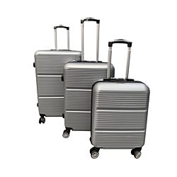 FS-STAR Set de 3 valises sur roulettes à coque dure