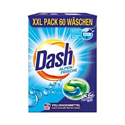 Dash 3in1 Waschmaschinencaps Alpen Frische
