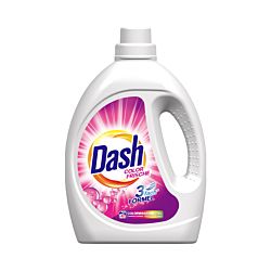 Dash Lessive liquide Couleurs vives 2.2L