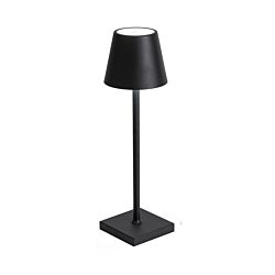 FS-STAR Lampe de table LED 38cm noire