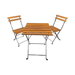 FS-STAR Set table et 2 chaises bistrot
