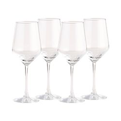 FS-STAR Lot de 4 verres à vin blanc 400 ml
