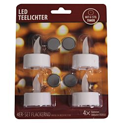 FS-STAR Teelichter LED 4er Pack
