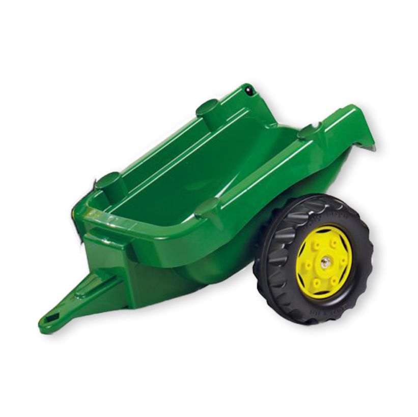 Rolly Toys John Deere Anhänger für Rutscher Traktor  Spielauto grün 