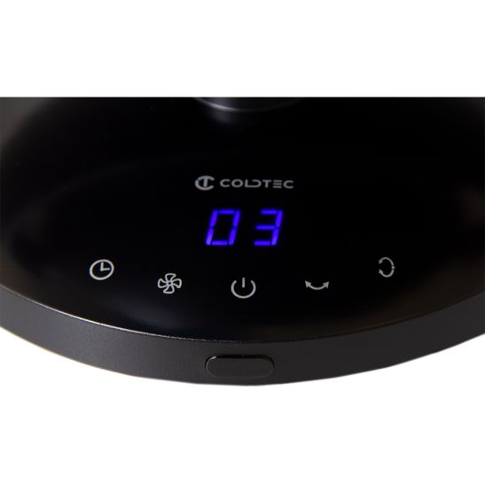 Coldtec Ventilateur à table CR11, noir
