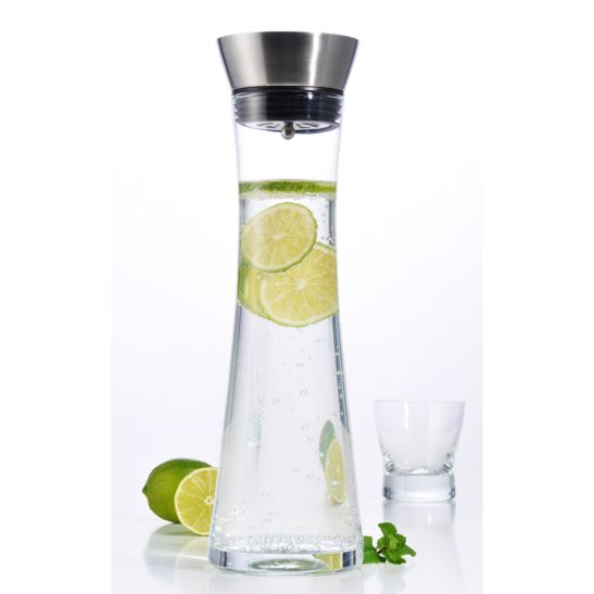FS-STAR Carafe à eau en verre, 1 litre