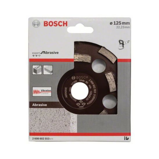 Bosch Diamanttopfscheibe Expert for Abrasive, 125 mm
