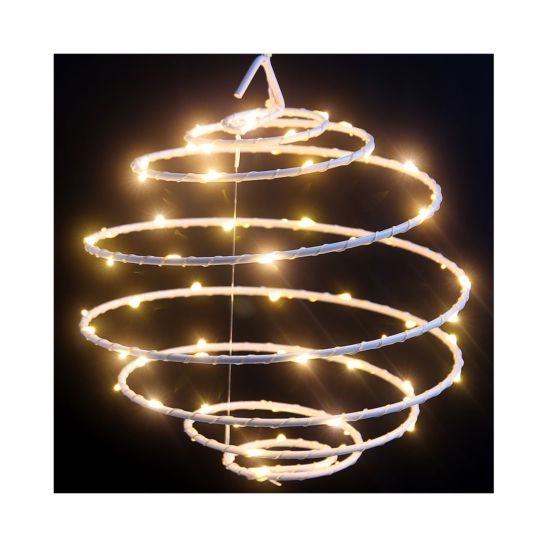 FS-STAR Lampe en spirale LED outdoor Ø 22cm