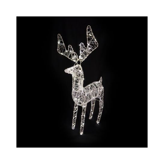 FS-STAR Renne lumiseuse décorative 80 cm de 80 LED Outdoor