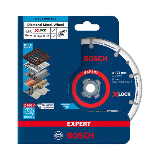 Bosch Diamanttrennscheibe X-LOCK Metal Wheel