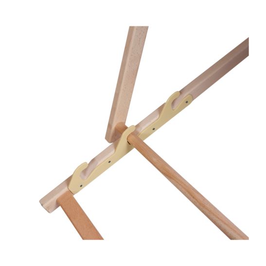 FS-STAR Chaise longue en bois avec design Frankenspalter