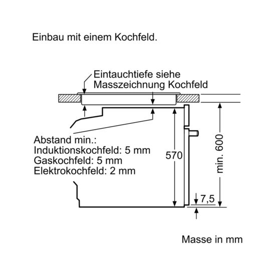 Bosch HRG5785S6 Einbau-Backofen