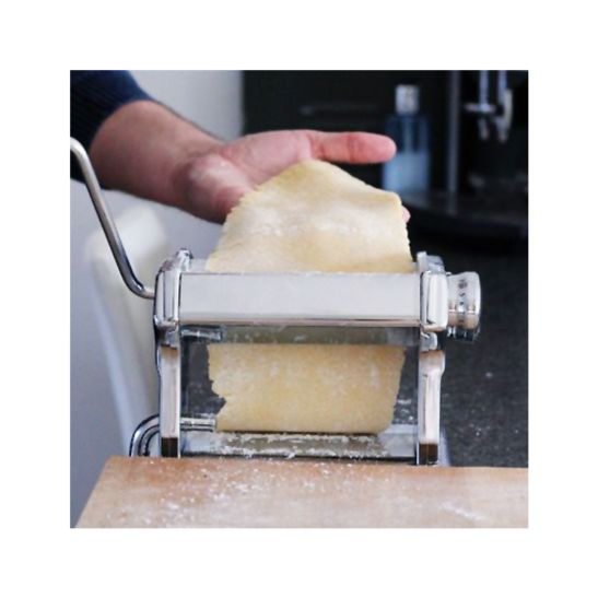 Machine à pâte manuelle chromée