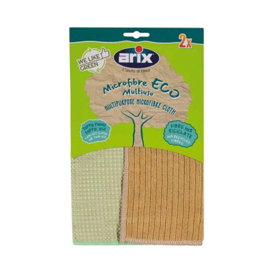 Arix We Like Green 2 chiffons multi-usages en microfibres Eco