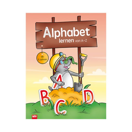 NFV Livre pour enfants « Apprendre l'alphabet de A à Z »