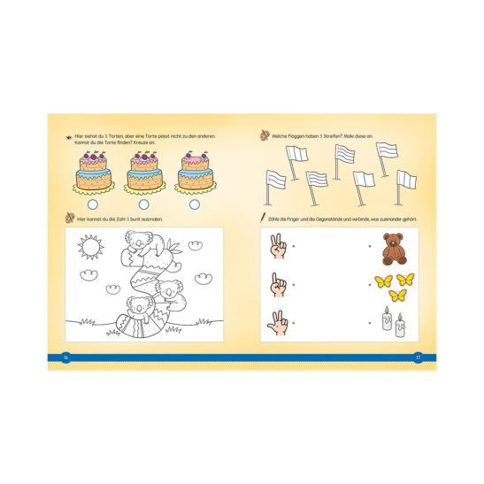 NFV Kinderbuch Zahlen lernen 1-10