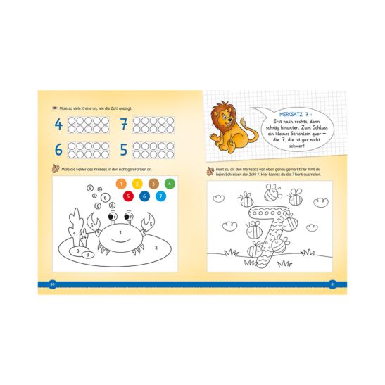 NFV Kinderbuch Zahlen lernen 1-10