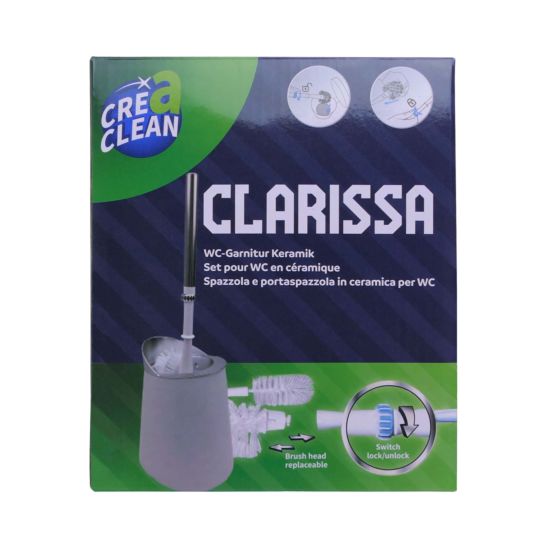 CREaCLEAN CLARISSA Support pour brosse WC en céramique