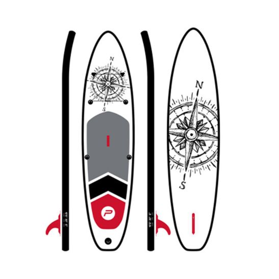 PURE Stand up Paddle 320x76x15cm Set rot