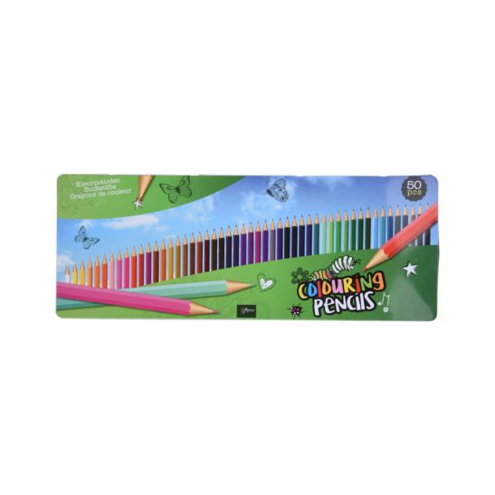 FS-STAR Set de 50 crayons de couleur