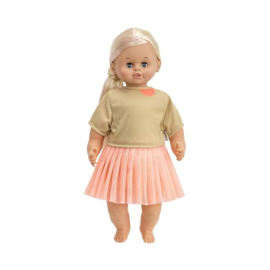Skrallan Puppe blondes Haar 45 cm