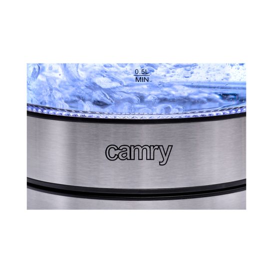 Camry Wasserkocher 1.7L aus Glas