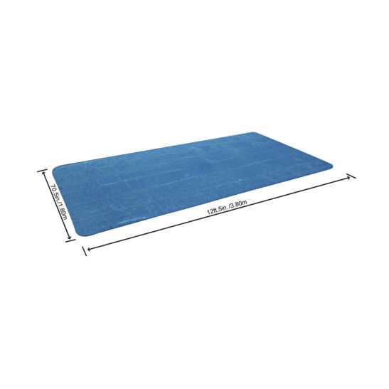 Bestway Bâche solaire rectangulaire pour piscine 3.8 x 1.8 m