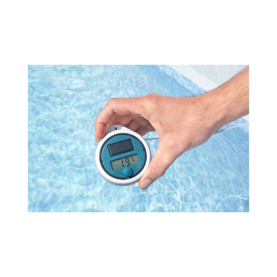 Bestway Thermomètre de piscine numérique flottant