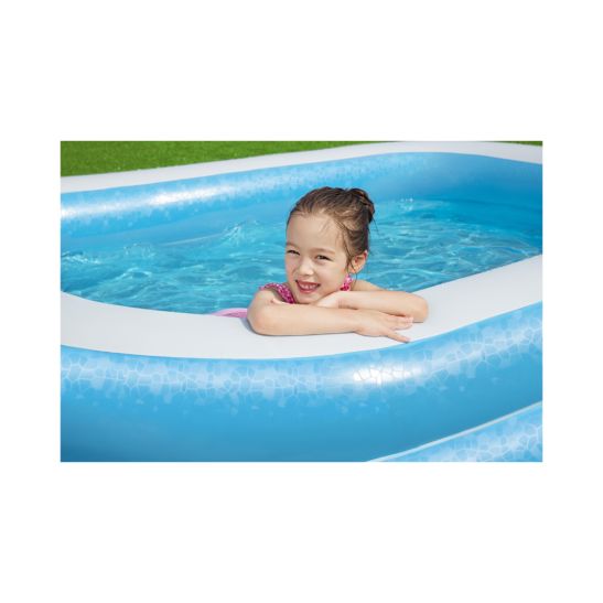 Bestway Piscine gonflable rectangulaire Family Pool 262 x 175 x 51 cm