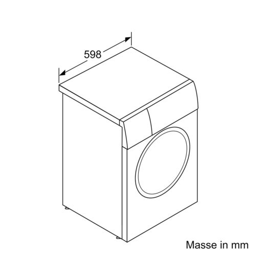 Bosch WAN28243CH Waschmaschine Frontloader 8kg