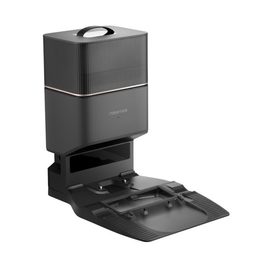 Roborock Q5 PRO+ Robot aspirateur-laveur avec station de vidange automatique, noir